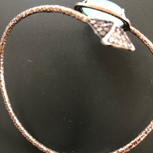 Stunning chalcedony & silver bracelet. - Picture 10 of 10